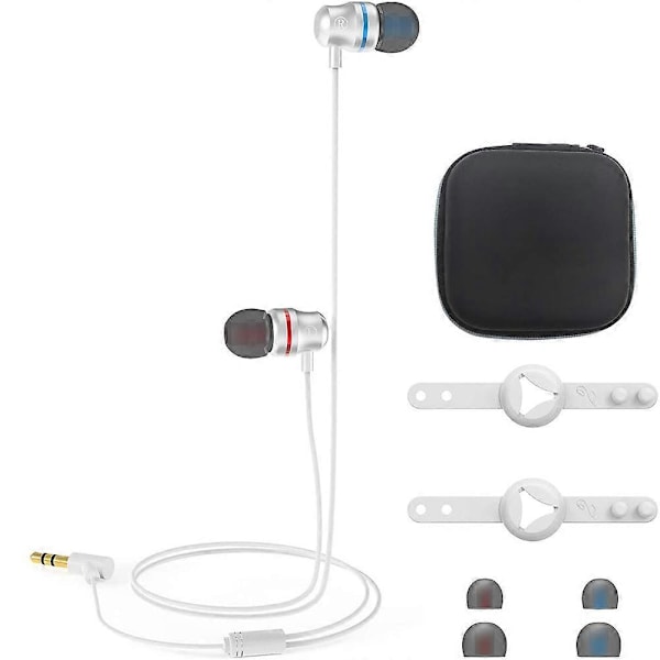 VR-pelikuulokkeet, melua vaimentavat nappikuulokkeet, 3D mukautetuilla silikonikuulokkeiden suojuksilla