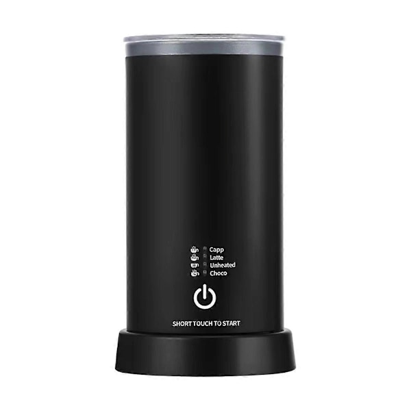 Mini Automatisk Mjölkskummare för Latte & Cappuccino EU-kontakt