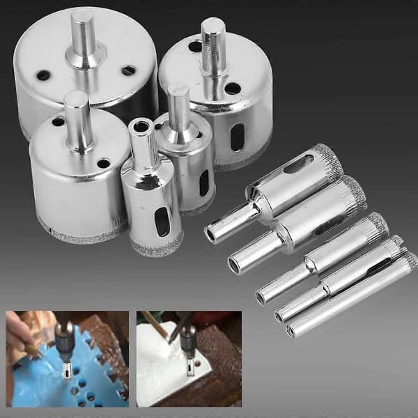15 diamantbor til granit 6-50mm keramiske fliser