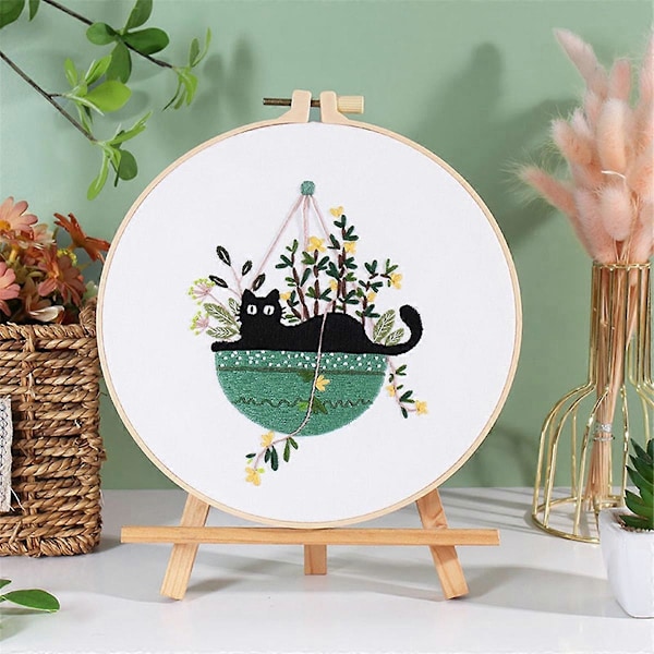 5 Set Broderikit för Vuxna, Broderikit för Nybörjare