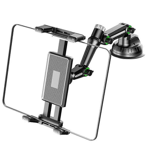 Auton tablettiteline pitkällä varrella ja imukuppikiinnityksellä iPad Pro Airille