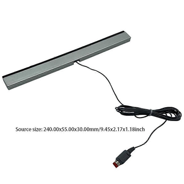 Game Move Fjernbetjening Bar USB-stik Sensor Strip Kablet Fjernbetjeningssensor Bar til Wii/Wii U