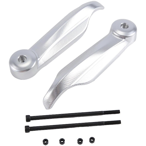 Motorcykelstyre Handskydd Skydd Sliders Handskydd (Silver)