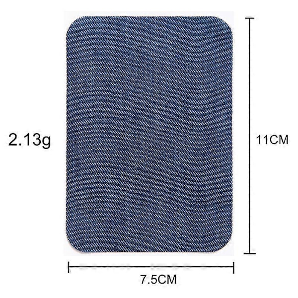 20 st Stryklappar för Jeans av Exceptionell Kvalitet. In- och Utsida. Tillverkade med Det Starkaste Limmet, 100% Bomullssorterade