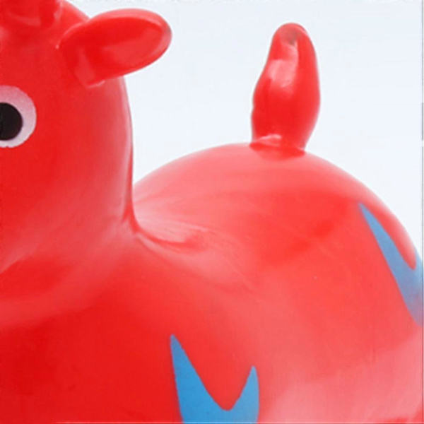 1 kpl puhallettava mini-PVC-eläinlelu luova hauska musiikkilelu sisä- ja ulkoleikkeihin koristeluun (satunnainen väri)