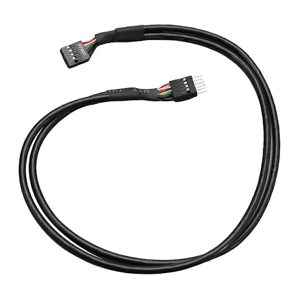 Moderkort Chassi Front Terminal USB 2.0 Hane till Hona Förlängningskabel