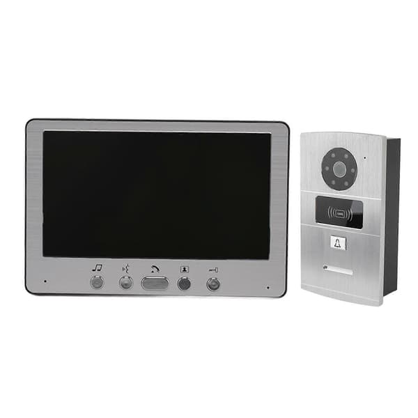 Video Dørtelefon Multifunktionel Trådløs Smart Video Intercom System til Hjemmet AC 100V240V EU Stik