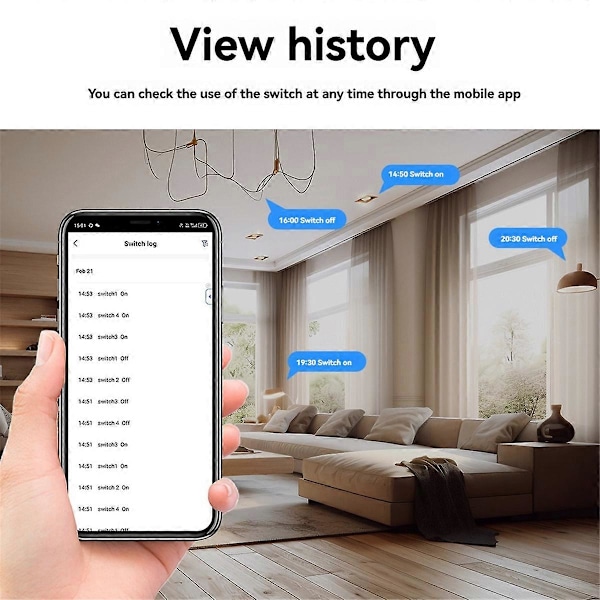 Tuya ZigBee Smart Switch 3-vägs Enkel Nolla Brand Universal 86 Typ B