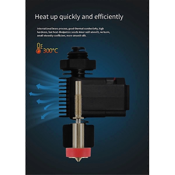Clone Dyse Alt-i-1 Bimetal Dyser Heatbreak Messing Titanium 0,4 mm