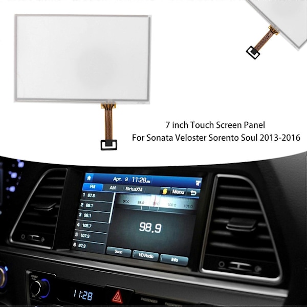 7 tuuman paneelin digitalisointilaite Sorento Soul 2013-2016 -malleille