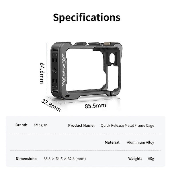 Kamerahäkki Pro Quick Release -suojukselle