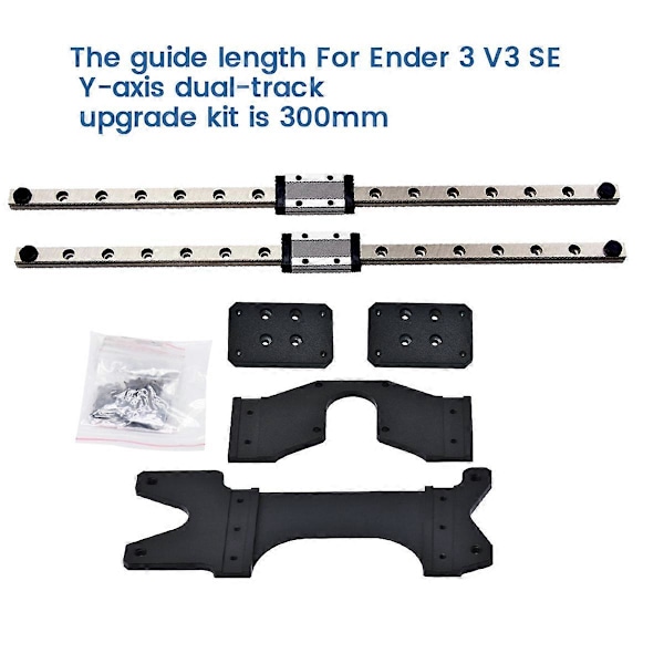 Dual Y-akse Skinne Opgraderingssæt Til V3 SE MGN9H Føringsskinne