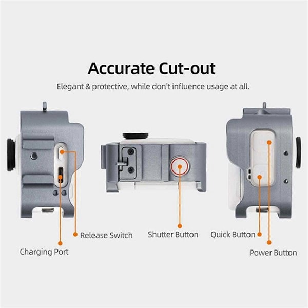 Aluminiumlegeringsbur til GO 3 GO 3S