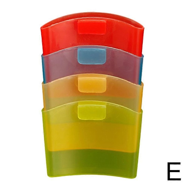 Muggsideskakshållare Kreativa kakbehållare Återanvändbara för muggar Mix color