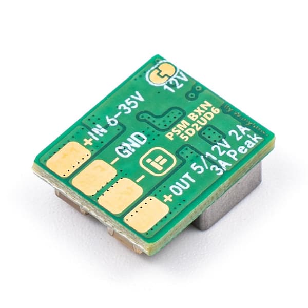 1 stk. BXN 5D2UD6 5V/2A 12V/3A Mini 2-8S BEC for RC Multirotor Fly FPV Freestyle Droner DIY Del