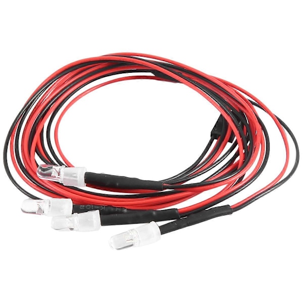 5 KPL 4LED 5mm Ajovalot 1/10 Mallin Drift-autoon, Sininen ja Vihreä