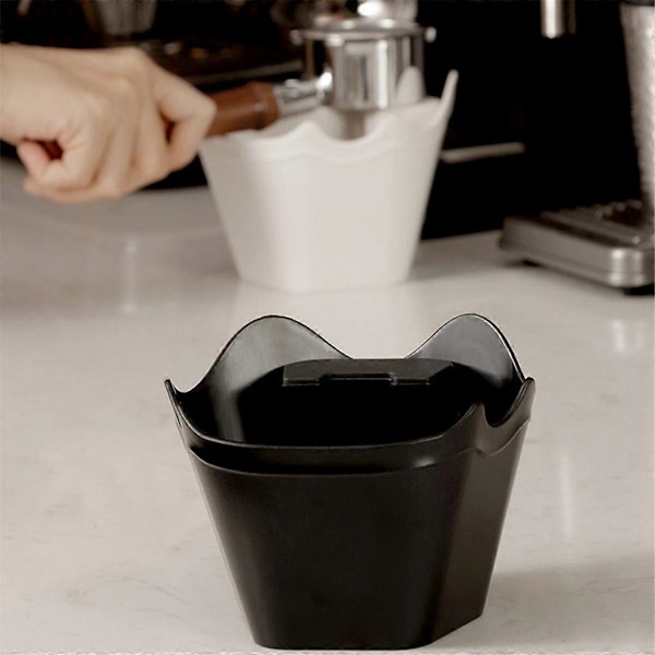 Kaffesumpshink Polygon Espresso Sumpbehållare Mångsidig Espresso Avfallshink för Hem/Kontor Gul