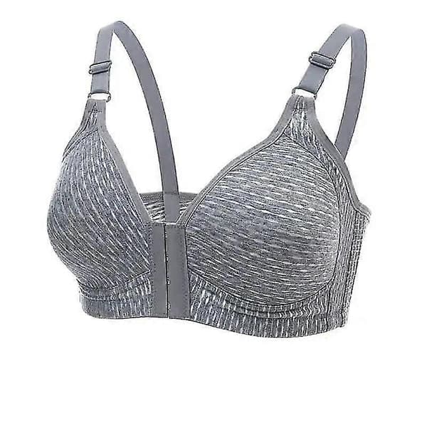 Undertøy med knapper, tynn Bralette Push-up Komfortabel Bra