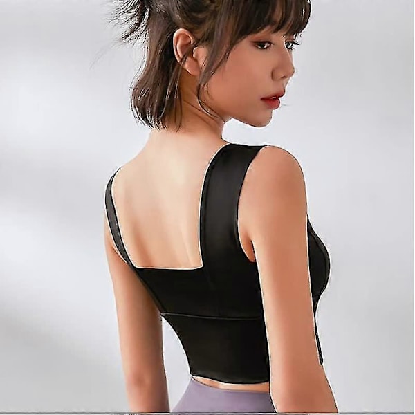 Naisten push-up-muotoileva urheiluliivi black 38A