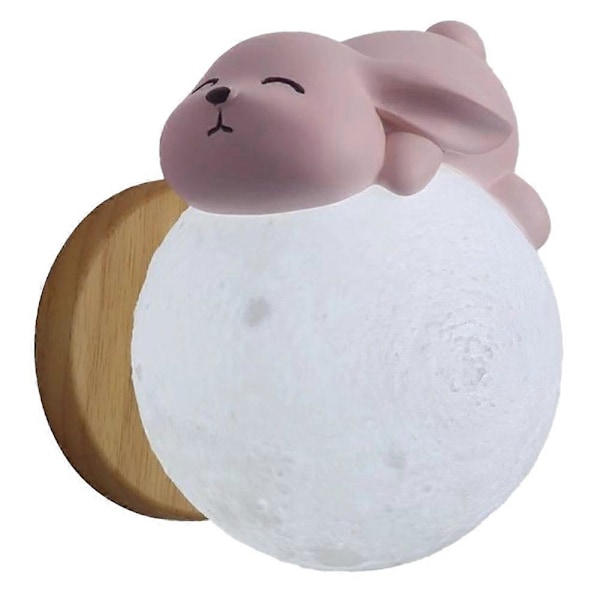 Dimbar Fastmonterad Modern LED Vägglampa Rosa, A