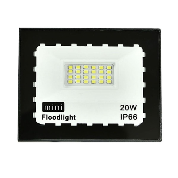 20W LED Strålkastare Rörelsesensor Utomhusbelysning Vattentät Reflektor Strålkastarlampa LED Spotlight
