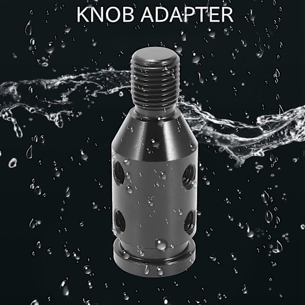 Aluminiumknoppadapter för icke-gängade växelspakar 12X1.25Mm (Svart)