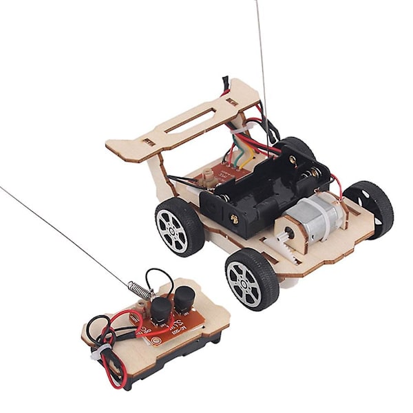 DIY Barns Radiostyrd Racerbil - Teknologisk Uppfinning Handgjort Set