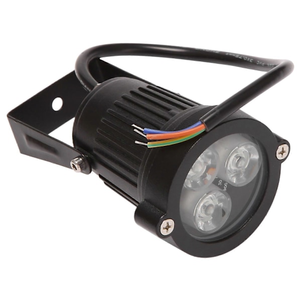 4 kpl puutarhavaloja 3W 220V kohdevalaisin piikillä IP65 vedenpitävä lamppu