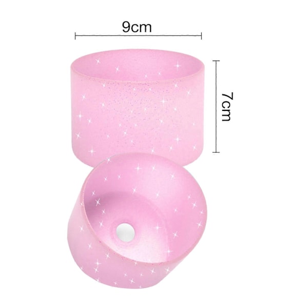 2 st Silikonkoppskydd för Owala Vattenflaska 24oz 32oz Halkskyddande Skyddshylsa för FreeSip Flaskor BPA-Fri Diskmaskinsäker Bottenstötfångare C Black 24oz
