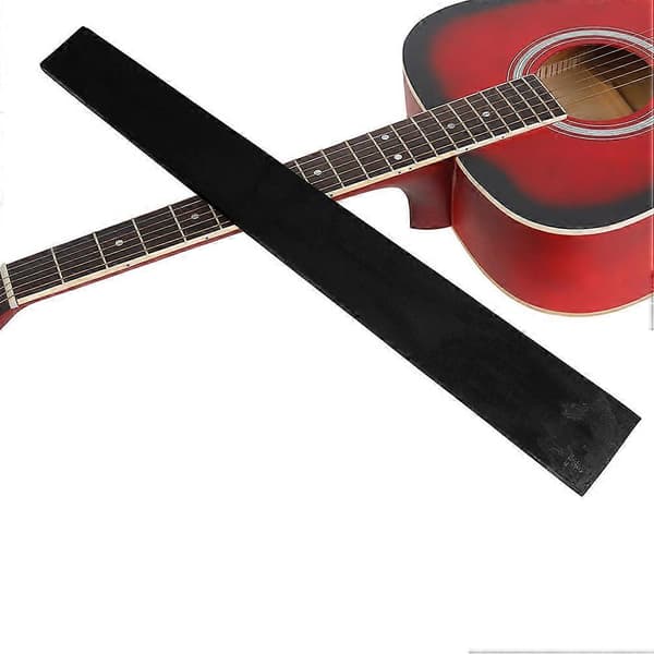 Guitar Gribebræt Guitar Reparationsdel Solid Erstatning Ibenholt Gribebræt