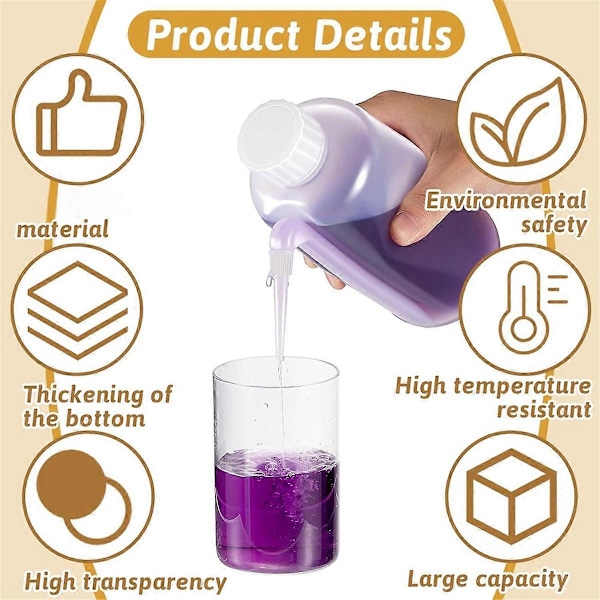 5 st Droppfria Nattvardsjuiceflaskor 500 ml