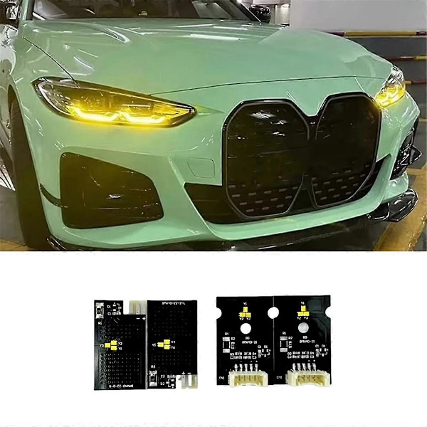 För M3 4-serie Citrongul DRL LED-moduler