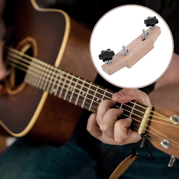 Stämjärnsset för elgitarrbroklämma Luthjerverktyg Akustisk broklämma Musikinstrument