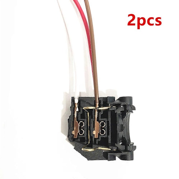 2 st/lot H7 Halogenlampa Strålkastare Glödlampshållare Adapter Kabel för Ford Focus MK2/3