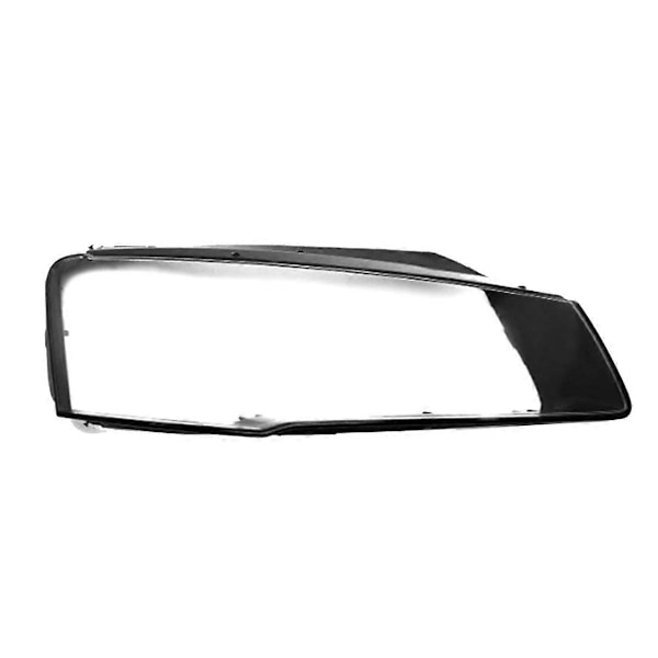 Bilstrålkastare Skal Lampskärm Transparent Linsskydd Strålkastarskydd för A8 D4 2015-2017 Höger
