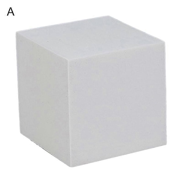 Kuvausnäyttö Rekvisiitta Geometrinen Stereo Kauniit Monivärit Helppo puhdistaa Valokuvauspöytä Kuutio valokuville White A