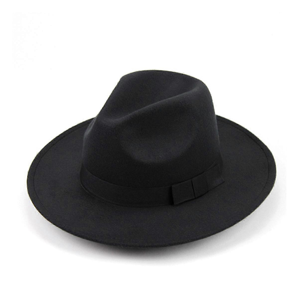 Baskrar Dam Klassisk Hatt Jazzhatt Dam Filtmössa Gentleman Hatt Mode Brittisk Hatt Ullhatt