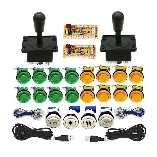 Arcade-pelin tee-se-itse-sarja USB-korttiohjain, A