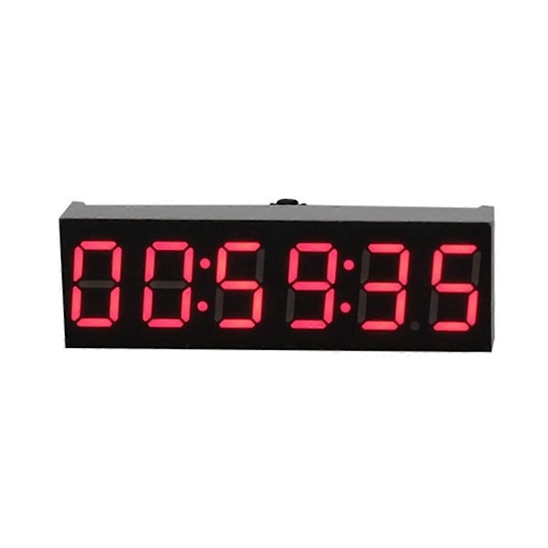 0,36 tum 6-bitars klocka LED elektronisk klocka med sekundvisningsmodul-C