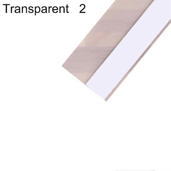 5m Självhäftande Tätningslist för Fönster Silikon Dörrkant Ljudisolering Transparent 2