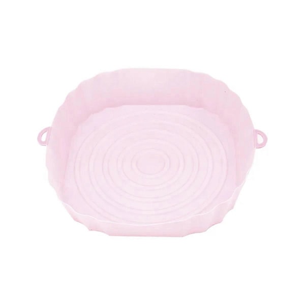 4 st Air Fryer Pan Silikonkorg Återanvändbar Airfryer Gryta Pan Liner