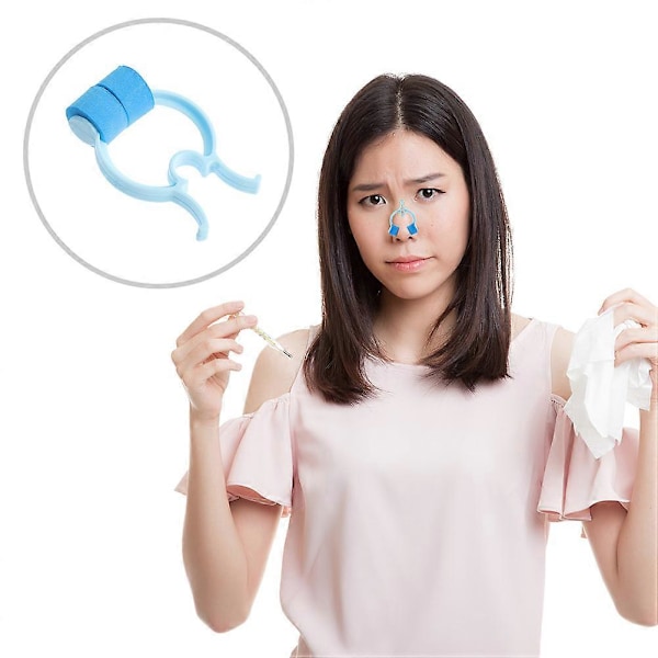 12 stk. Smykketilbehør Næseblod Epistaxis Klips Næseblod Klips Anti Snorken Næseklips Næseblod Klemme Næseklips Snorken