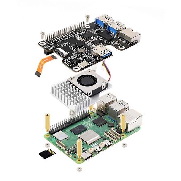5 laajennuskortille PCIe Gigabit Ethernetiin