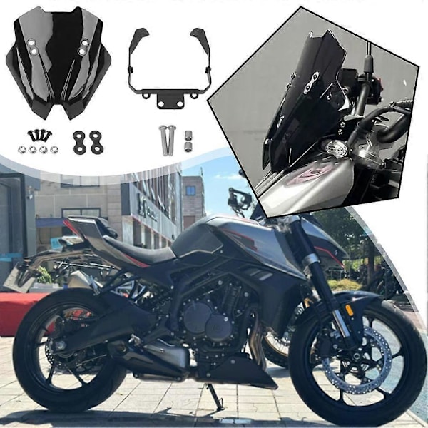 2023 525 DSX Vindruta Motorcykel Ny Sportvindruta För VOGE Valic