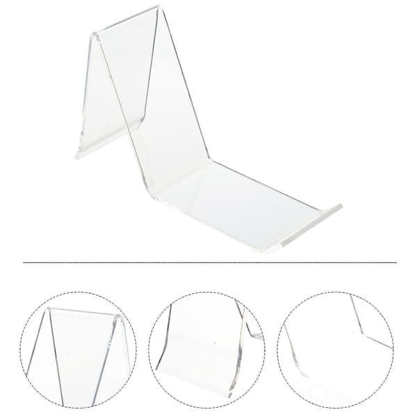 2 stk. Sneaker Hylle Sko Display Sko Riser Akryl Sneaker Holder Sandal Display Stativ