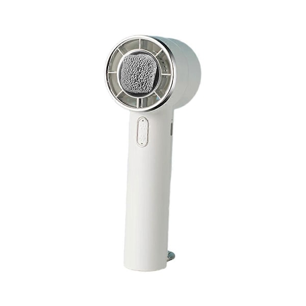Handhållen Turbo Isfläkt med Krok USB Mini Kall Fläkt Vit