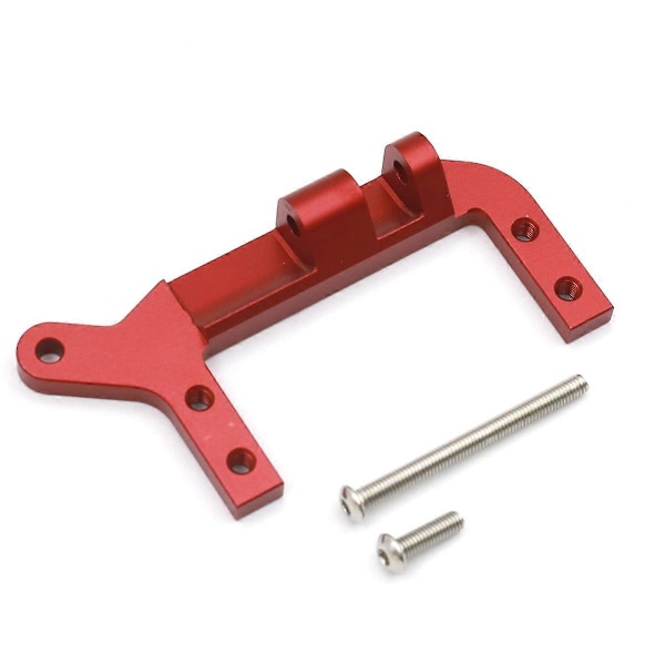 RC Bil Uppgradering Aluminium Axel Servo Fäste Ställ Röd