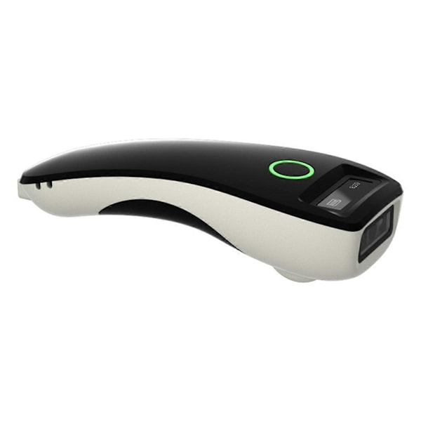 C70 Handhållen Portabel Express Skanner Trådlös Bluetooth Streckkodsläsare, Mini Handhållen Portabel Fickläsare Vit