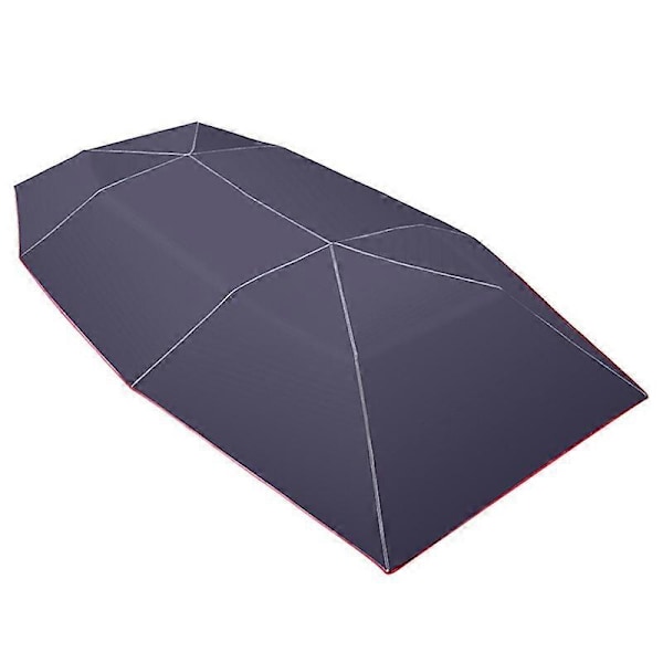 Bil Solskydd Paraply Skydd Tält Duk UV-skydd 4.2 x 2.1M Blå