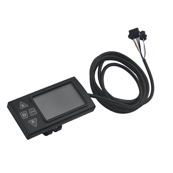861-SM Sähköpyörän mittari LCD-näyttö 24V-60V Sähköskootterin instrumenttipaneeli Nopeusnäyttö